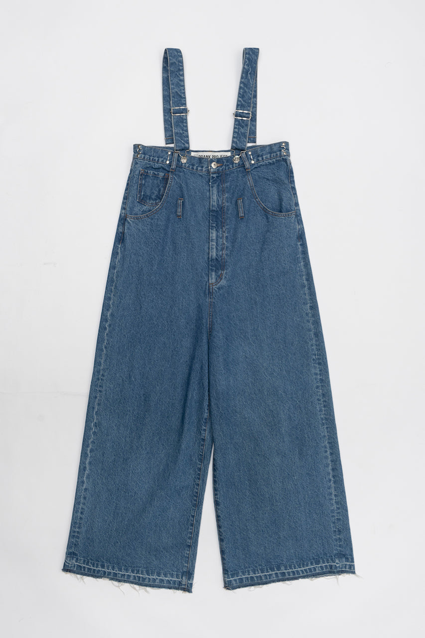 Loose Waist Two-way Salopette Pants