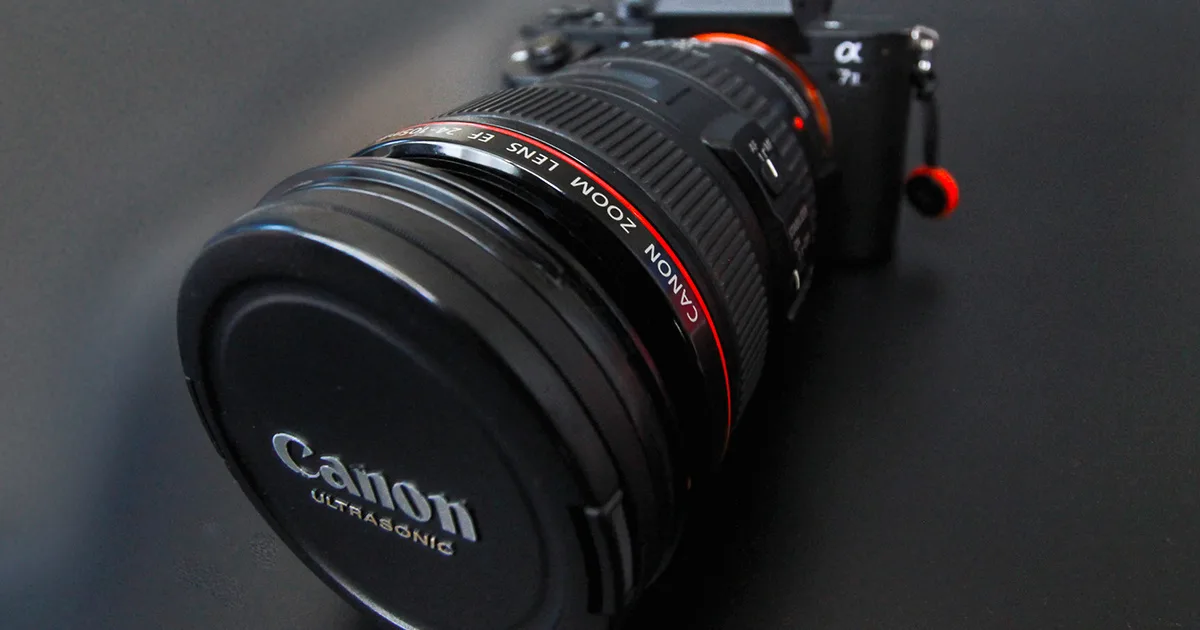 Sony α7Ⅱ にキヤノンのLレンズを付ける神々の遊び！ * prasm（プラズム）