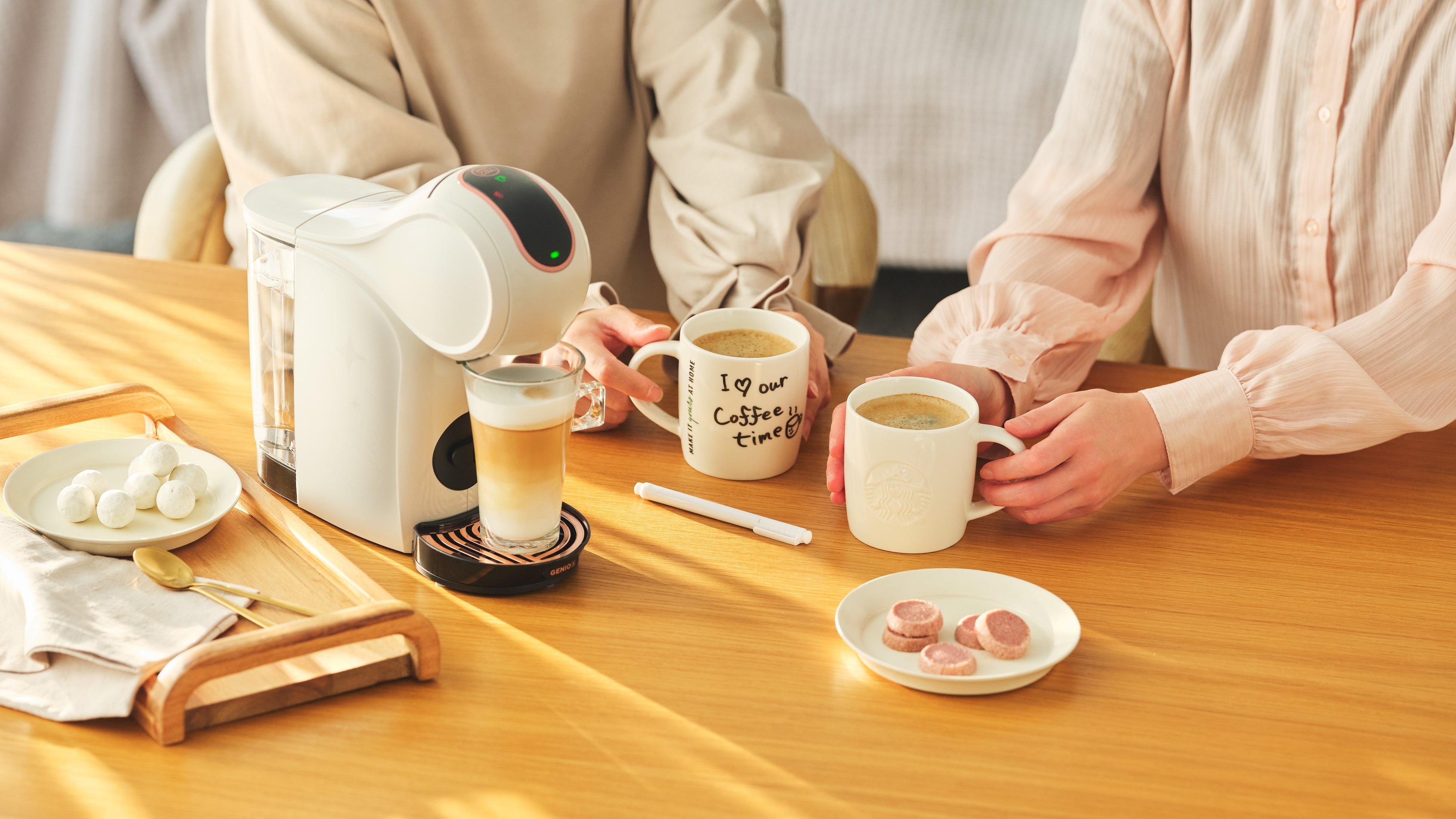 コーヒーメーカー「ネスカフェ ドルチェ グスト GENIO S SHARE」に