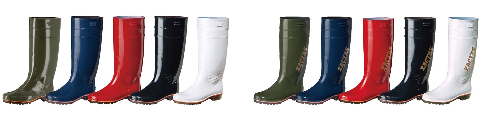 弘進ゴムの日本製PVC⻑靴「ザクタス」に 23.0cm・23.5cmの小サイズが