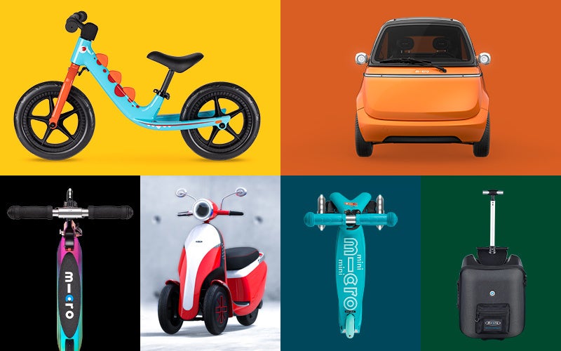 マイクロスクーターの人気モデルから2024年NEWカラーが登場 | マイクロ