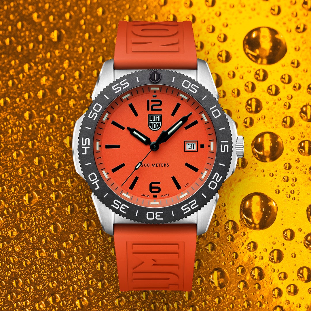 腕時計【ルミノックス】オレンジ＆イエローの夏らしい新作が続々登場