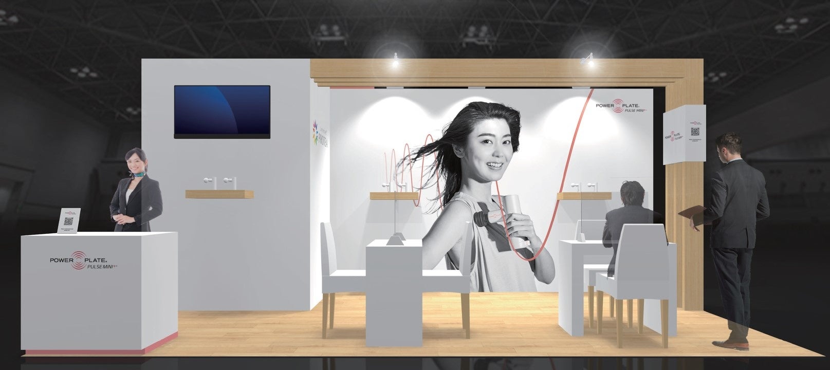 日本限定カラー​ ホワイトの振動デバイス「パワープレート® PULSE