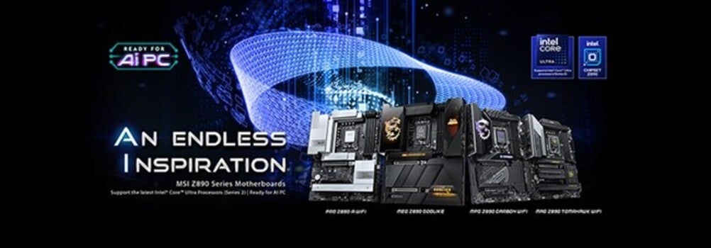 MSI、最新のIntel® Core™ Ultraプロセッサー対応のZ890 シリーズ