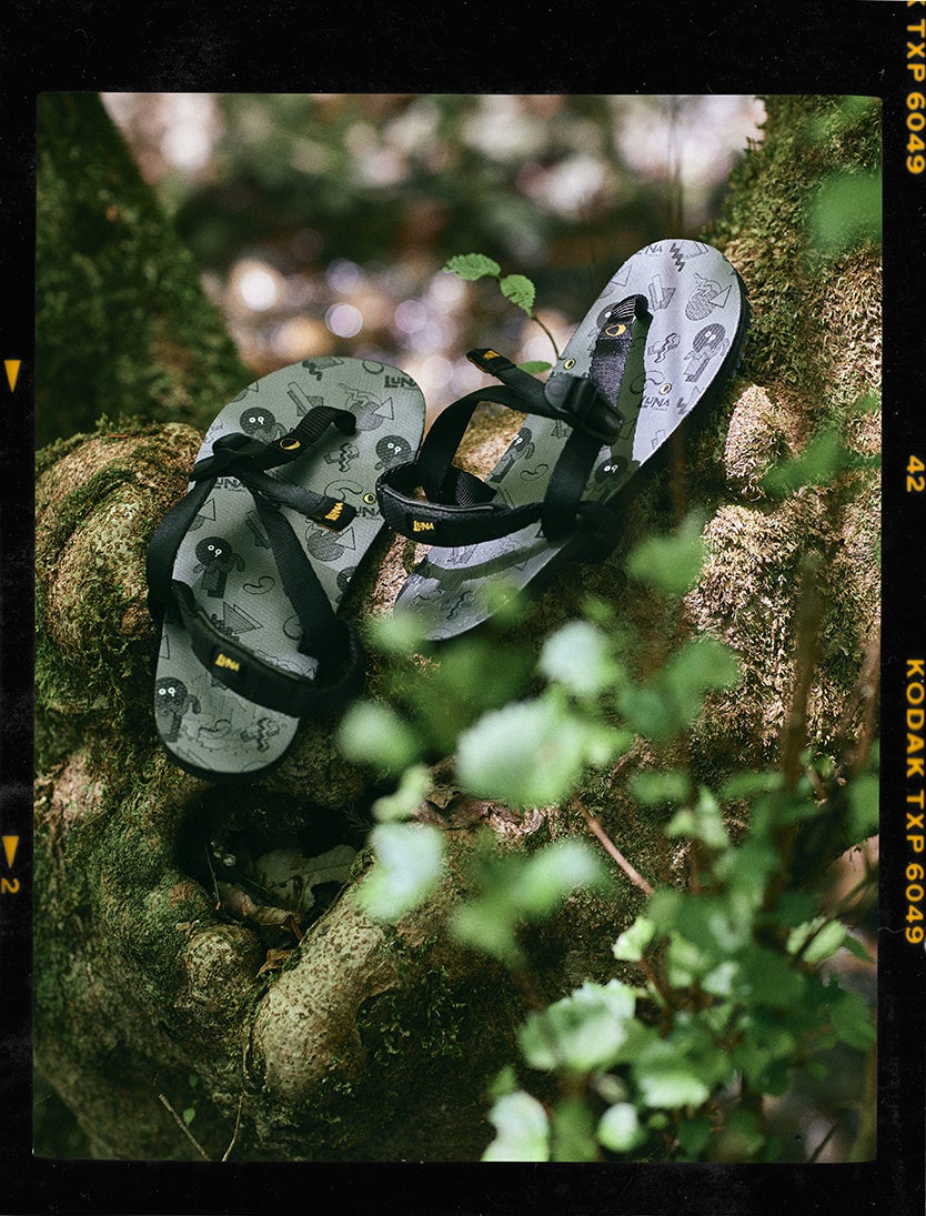 LUNA SANDALS＜ルナサンダル＞がアーティスト神山隆二氏と初コラボ