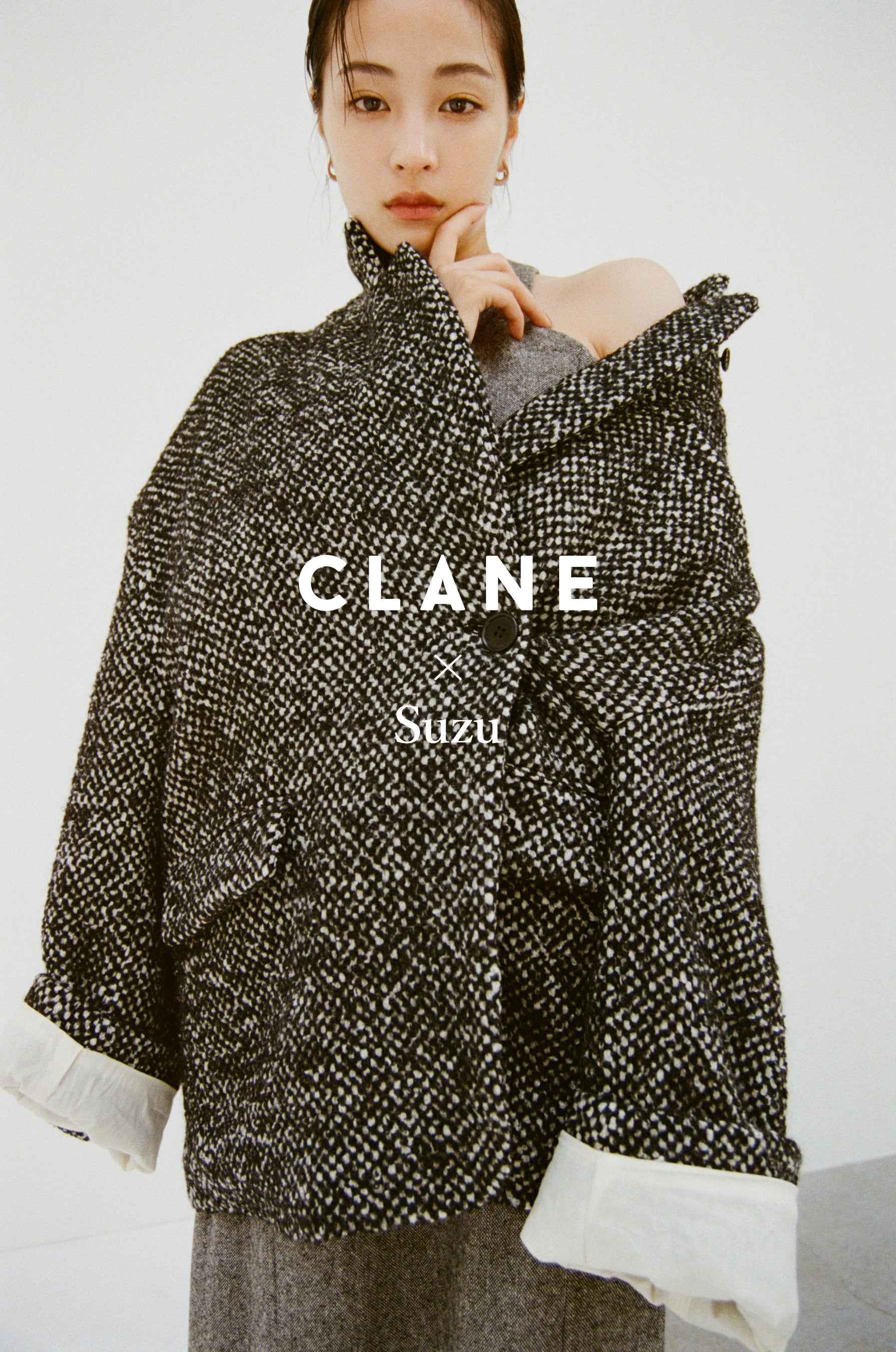 CLANE x 広瀬すず 初のコラボレーションアイテムが2024年秋冬に発売