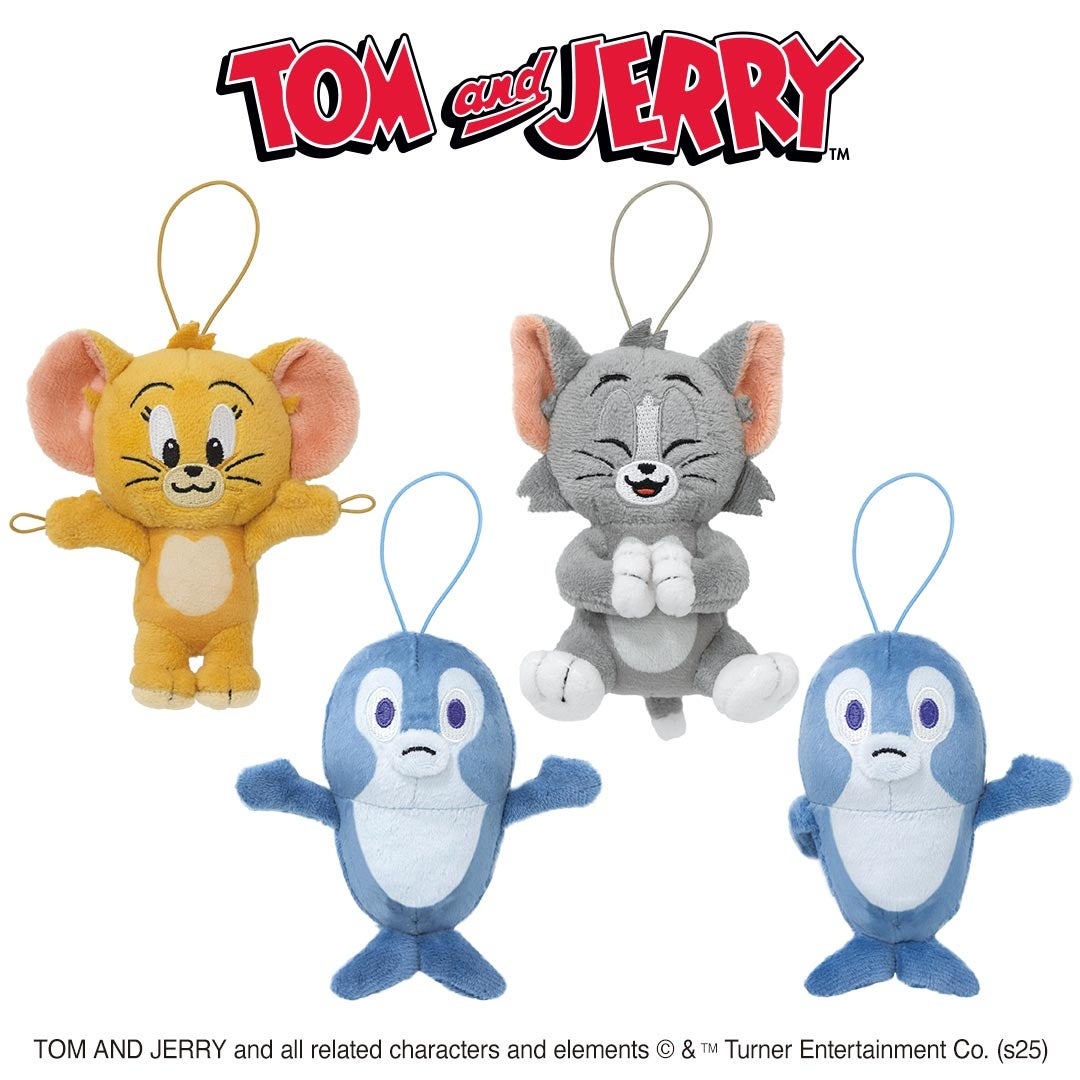 トムとジェリー」の劇中シーンを再現できるかわいい「マスコット」が