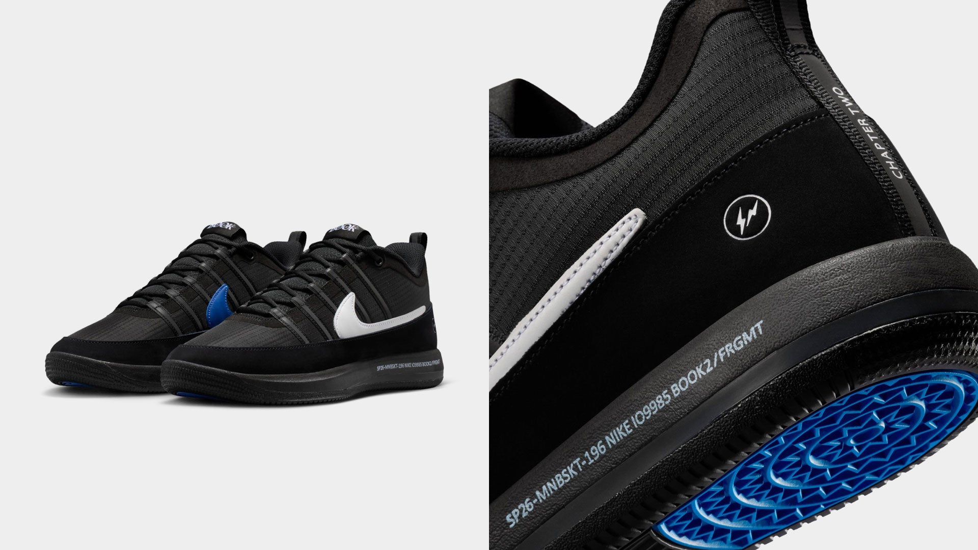 NIKE」と「FRAGMENT」のコラボレーションモデル「BOOK 2 “FRAGMENT