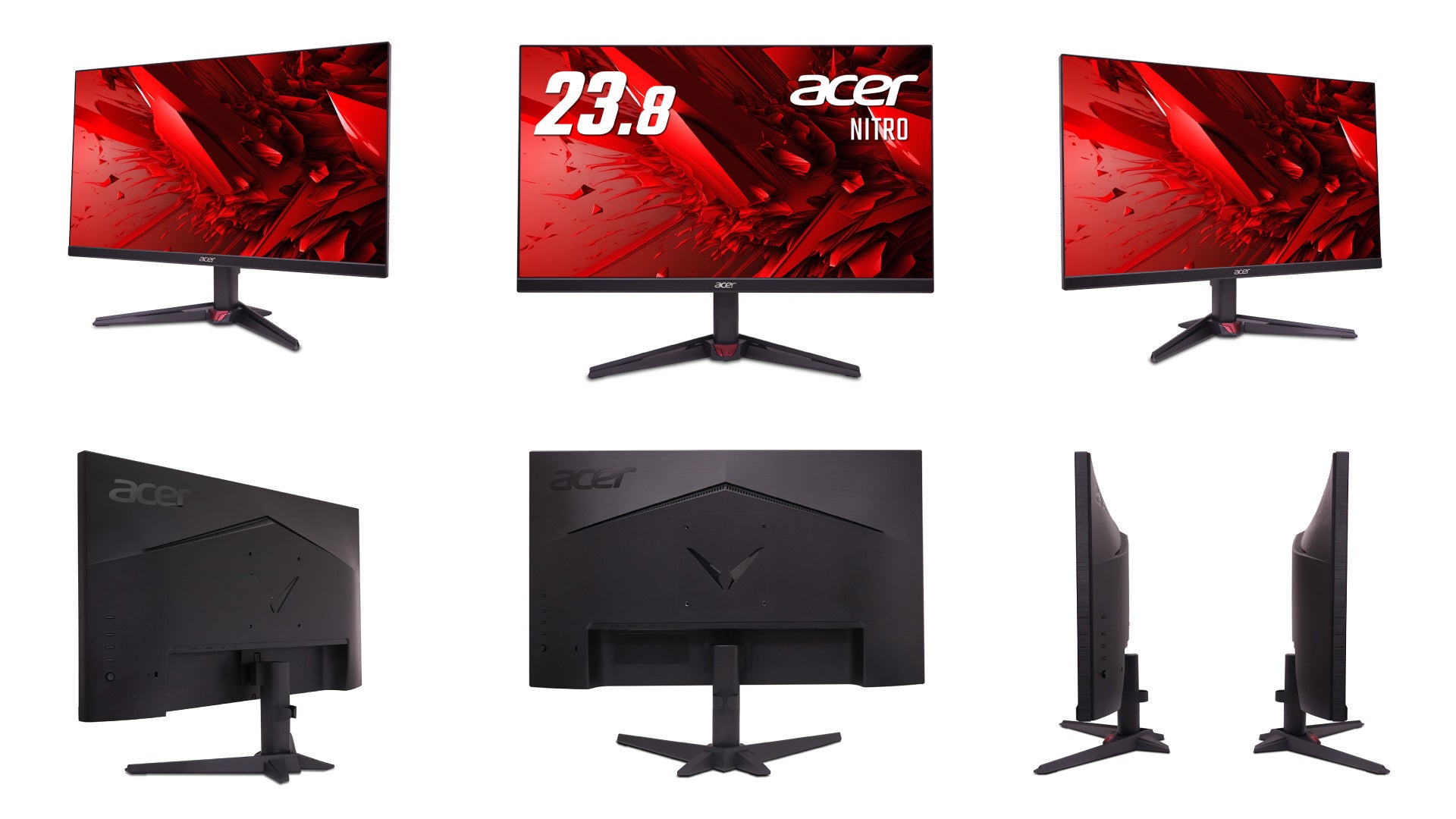 Acer、「Nitro」シリーズに 240Hz FHD IPSパネル搭載の23.8型・27型