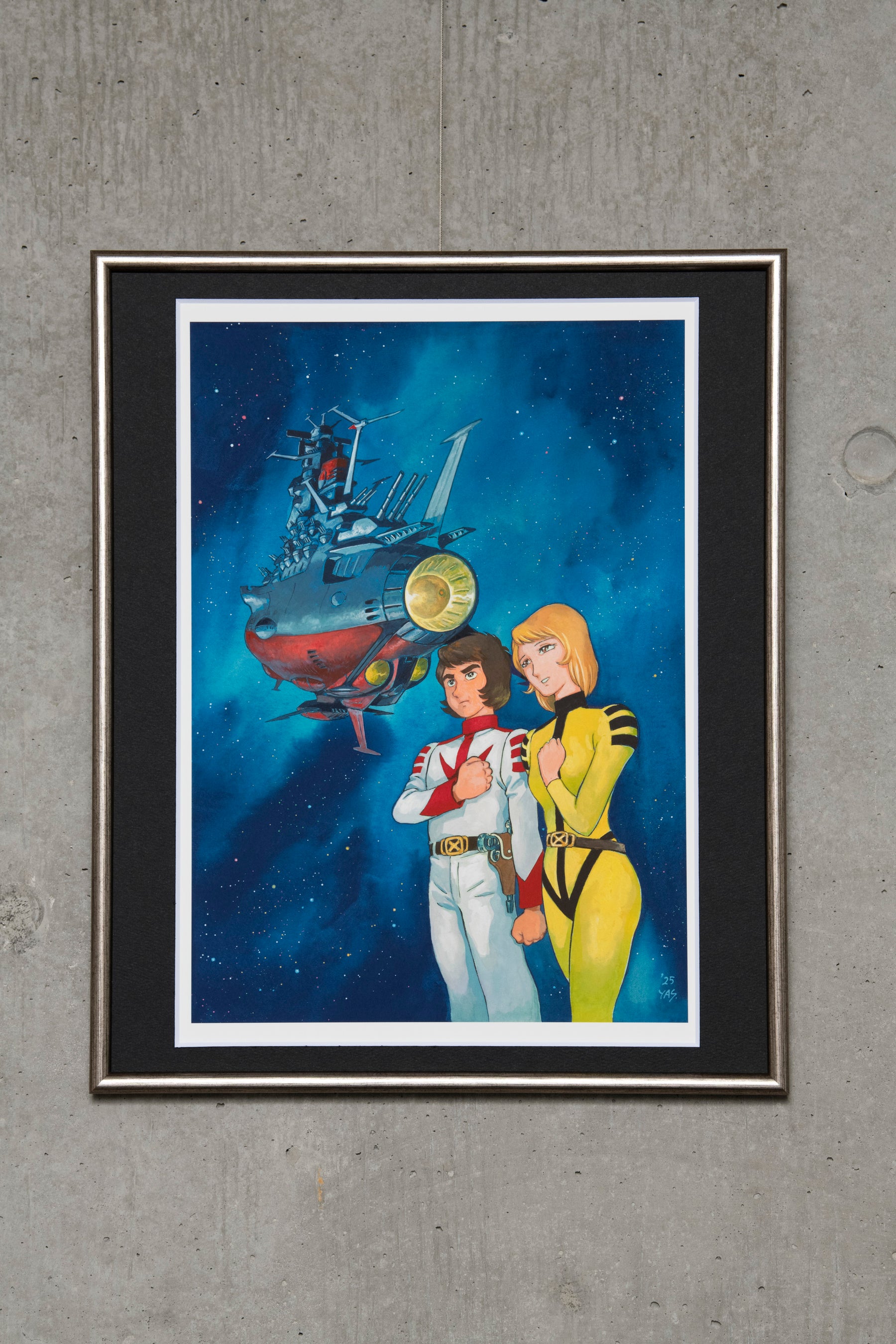 安彦良和描き下ろし『宇宙戦艦ヤマト』オリジナルグッズがカドストにて