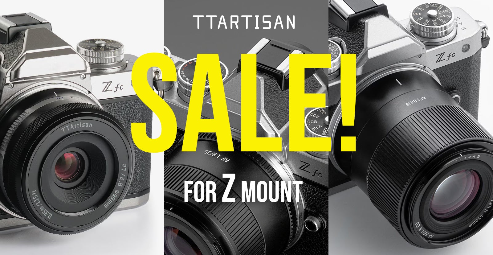 TTArtisan AFレンズ Zマウント 直販限定 3本セット 販売開始 | 株式