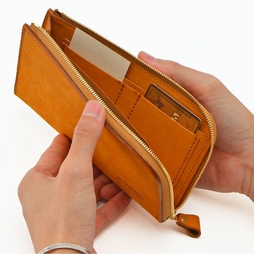 SNS時代のヒット財布！累計8200万円突破の爆売れ長財布！【カワニシ