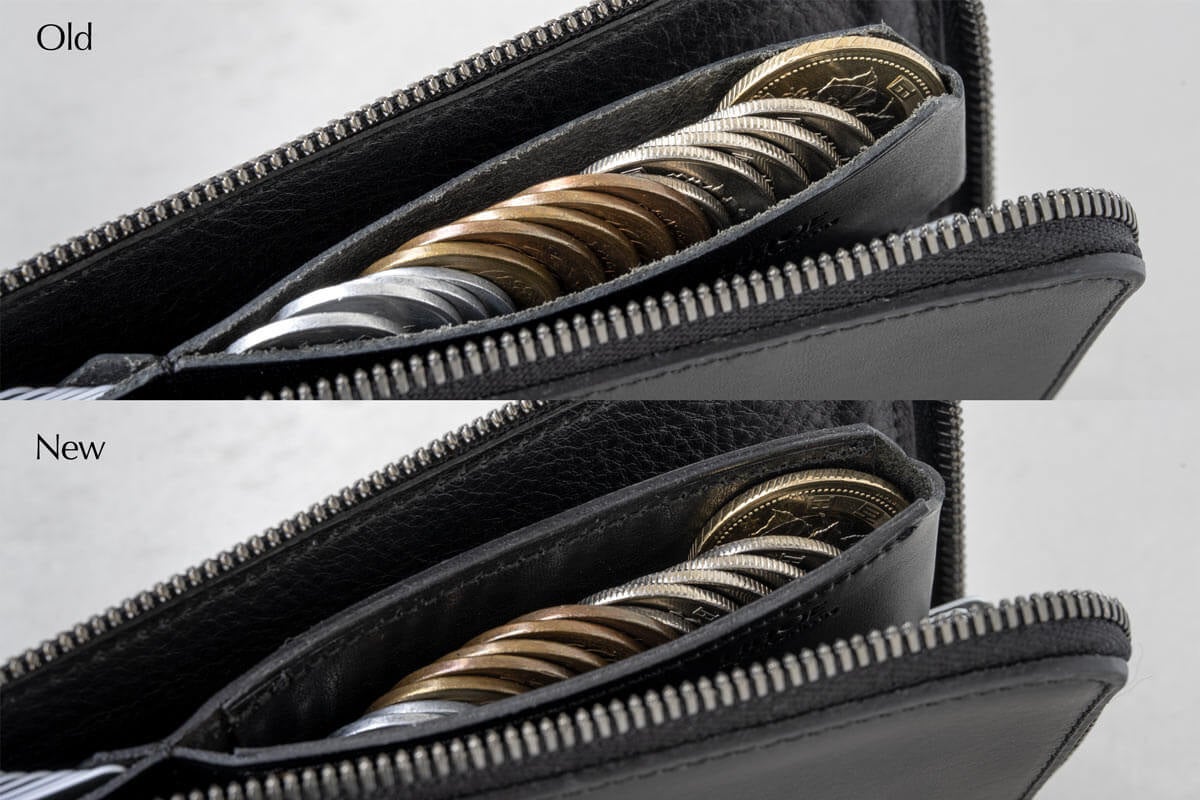 薄い長財布の極致へ。SYRINX、『Hitoe L-zip L 2025』を発表 | SYRINX