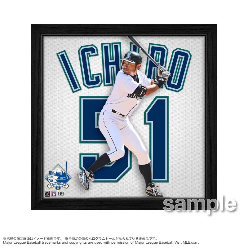イチロー #51 シアトル・マリナーズ 記念品 シリアルナンバー2番