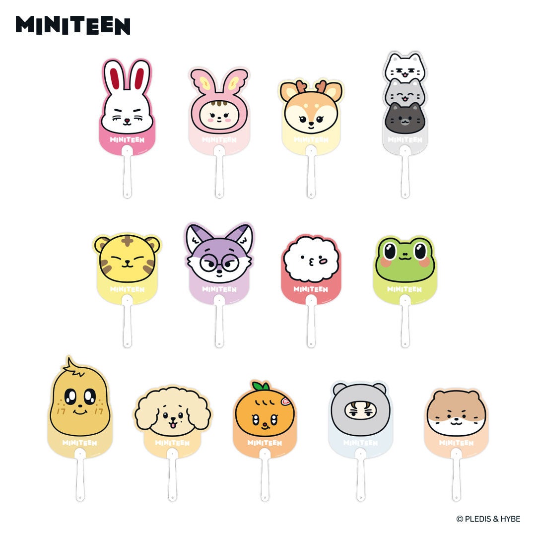 HMV&BOOKS SHIBUYAでSEVENTEENキャラクター「MINITEEN（ミニティーン