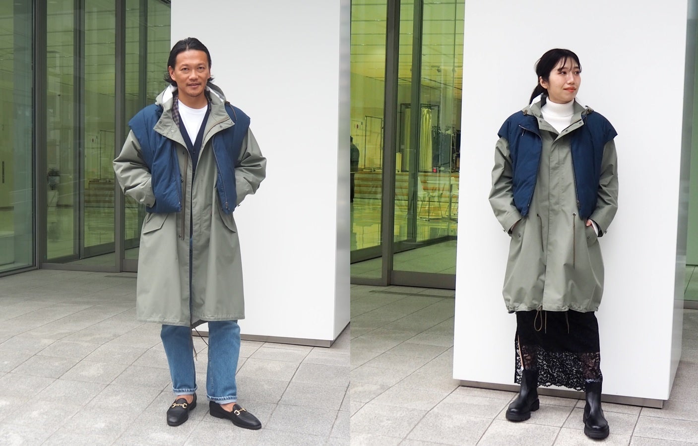 コート専業55年の工場がつくる「高耐候モッズコート＆本藍染ベスト」を