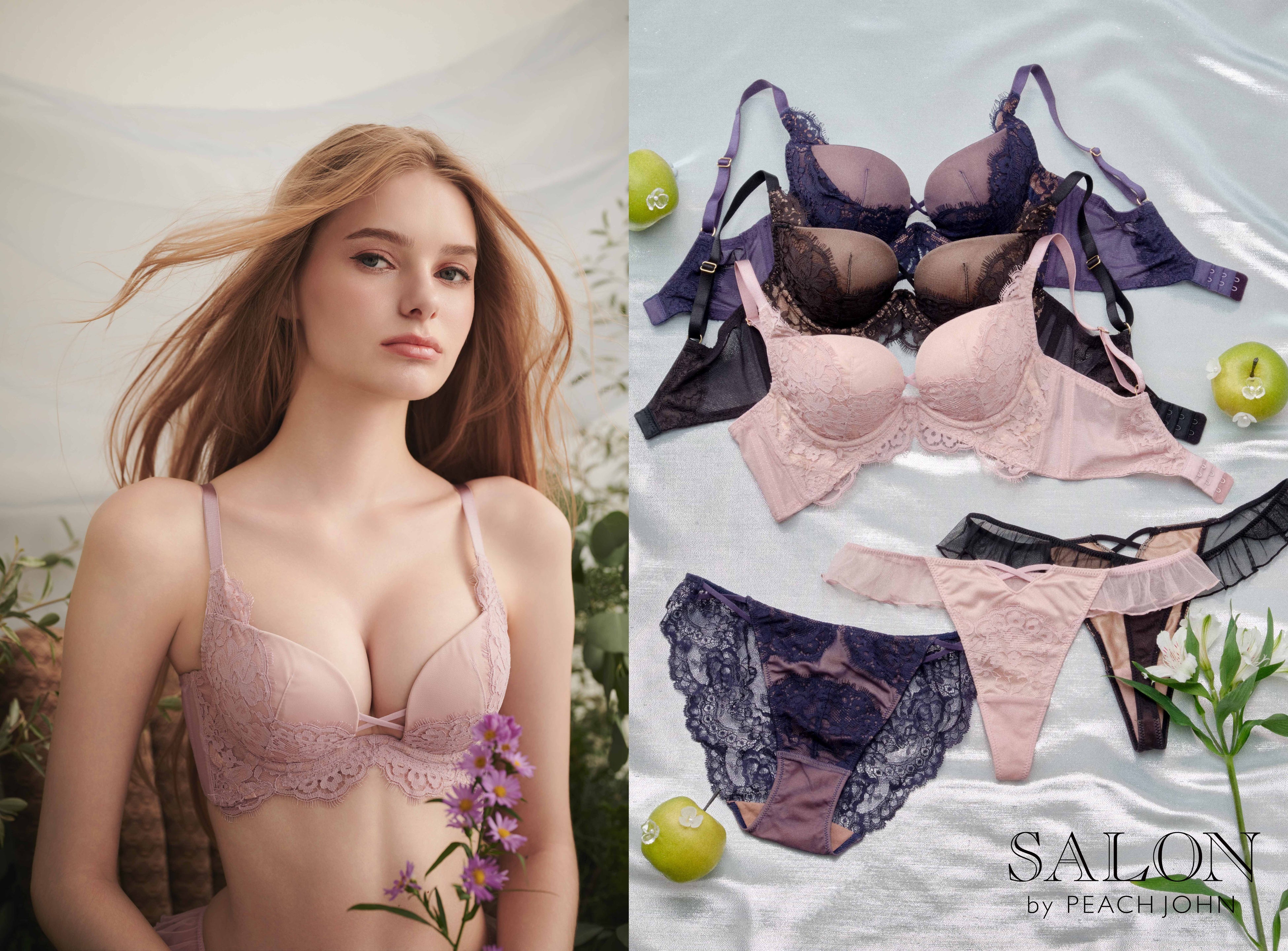 SALON by PEACH JOHN 2025 SPRING COLLECTIONデザイン、機能性を