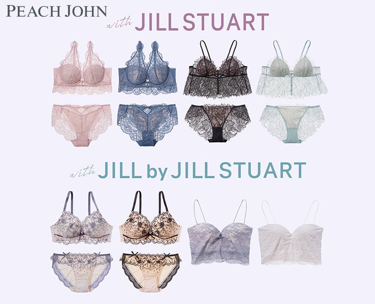 2月19日（水）発売！PEACH JOHN with JILL STUART／JILL by JILL