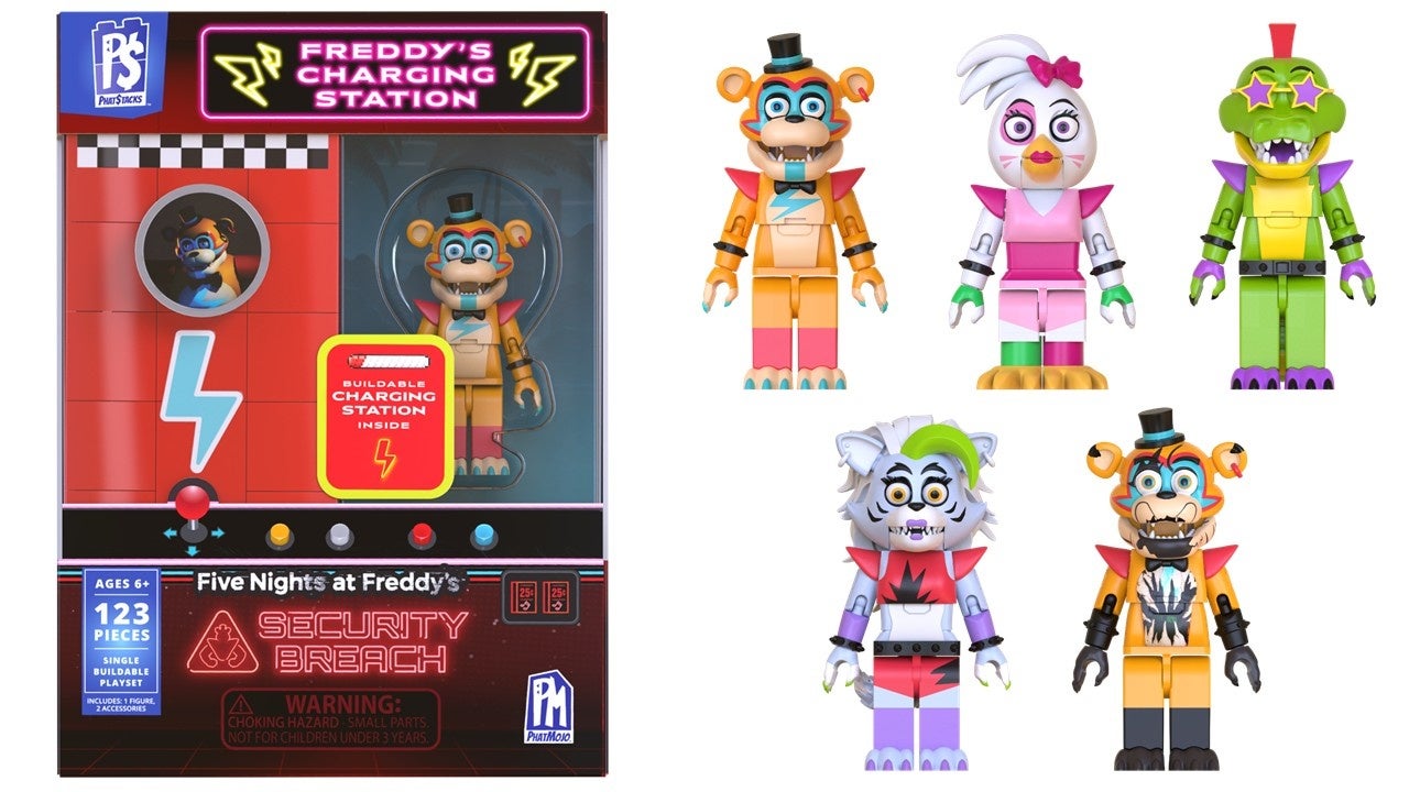 大人気ホラーゲーム「Five Nights at Freddy's」の組み立て式