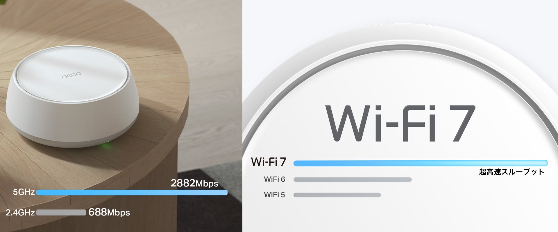 美しさと機能の融合、インテリアに溶け込む高速Wi-Fi】ミニマルな