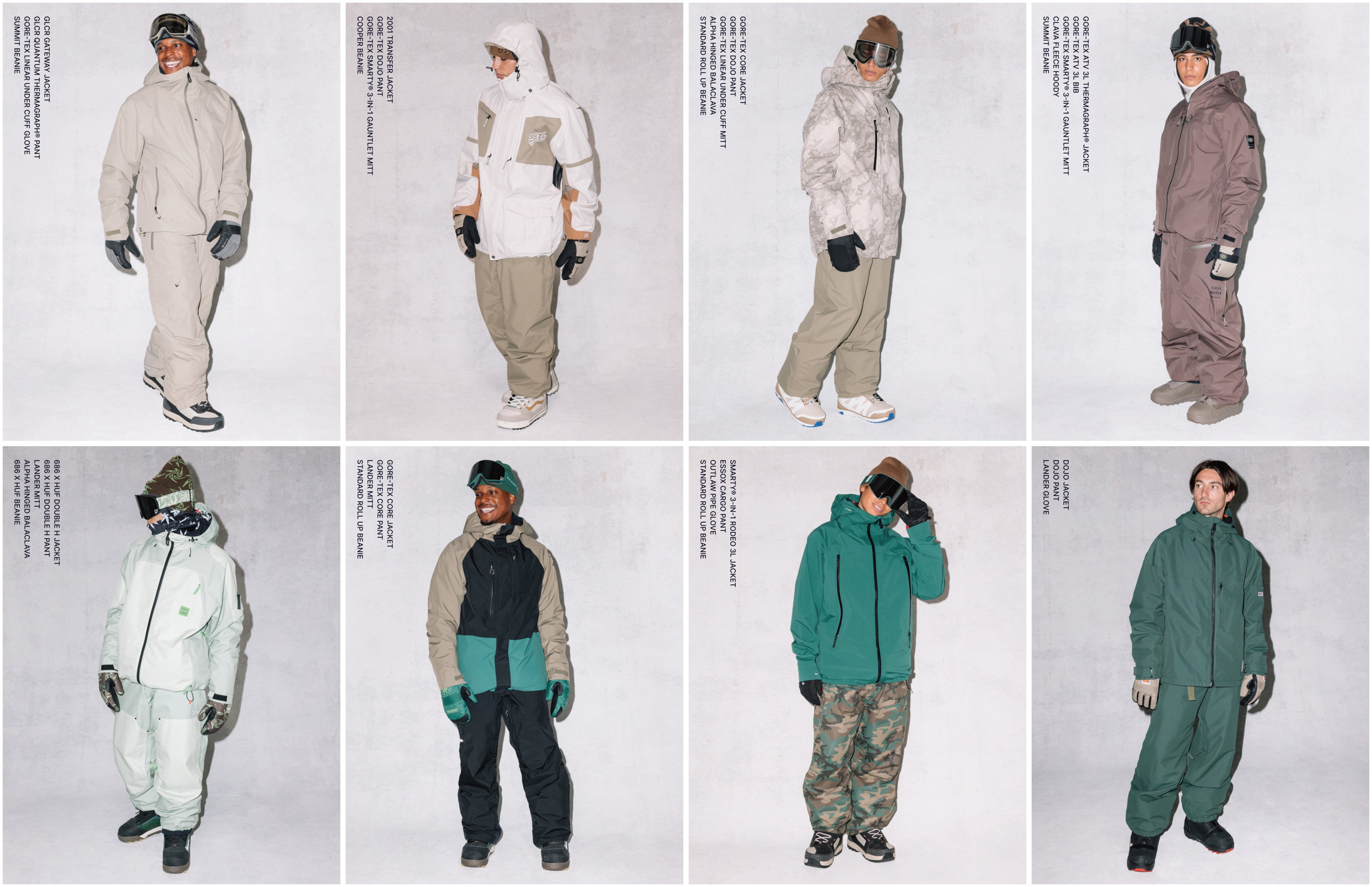 LA発スノーウェアブランド【686(シックエイトシックス)】快適性が