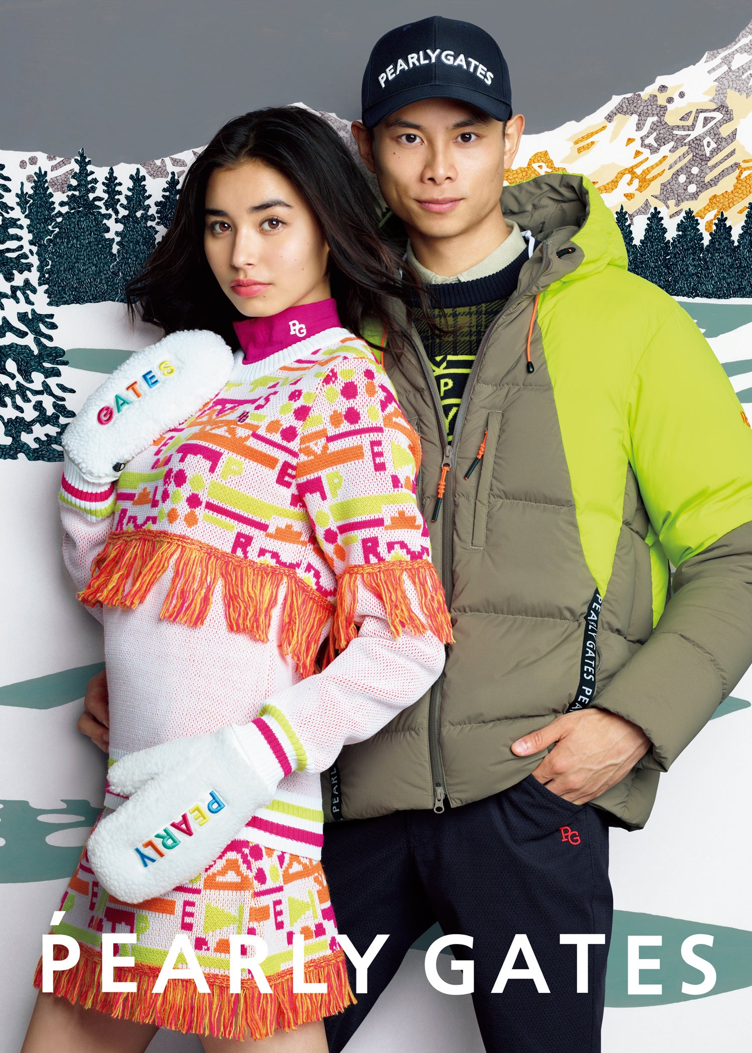 ゴルフアパレルブランド【パーリーゲイツ】から初のスノーボードウェア