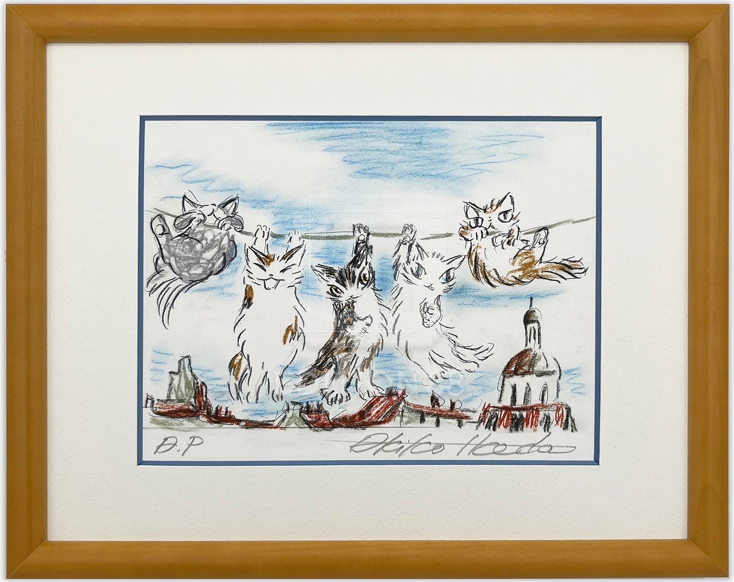 猫のダヤン 池田あきこ 旅のスケッチ版画展」11月2日より有楽町マルイ