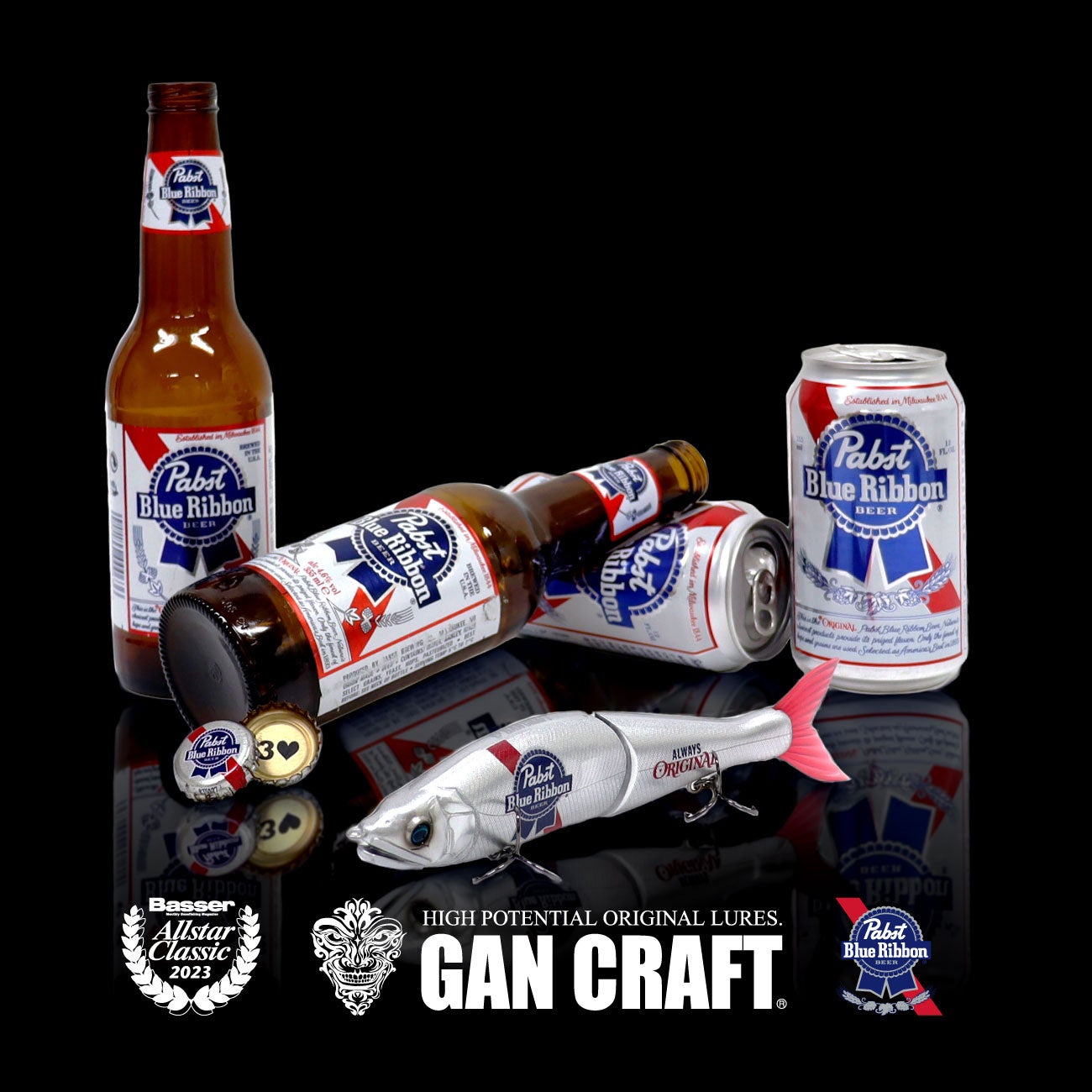 Pabst Blue Ribbon×ガンクラフト×BAC2023】 JOINTED CLAW 178