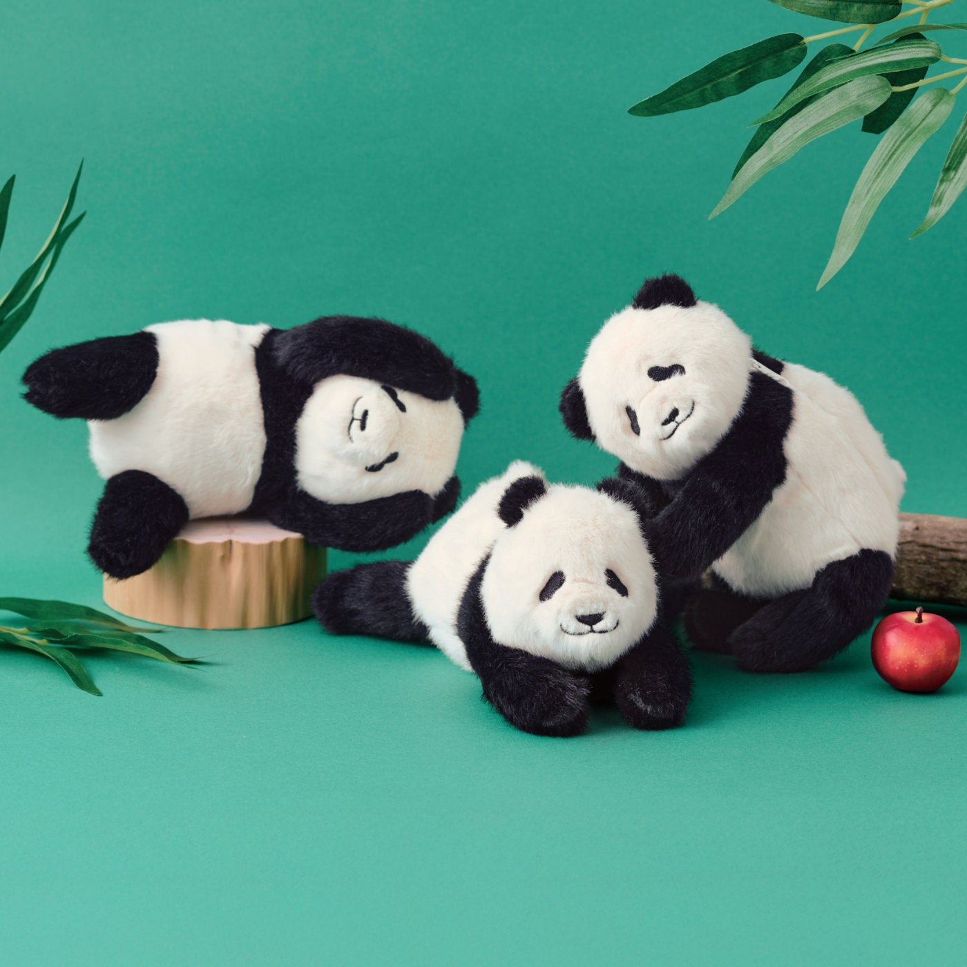 上野動物園の“シャンシャン・シャオシャオ・レイレイ”をモチーフにした