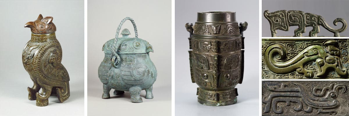 中国青銅器に見られる不思議な魅力の動物のグッズ4点が泉屋博古館との