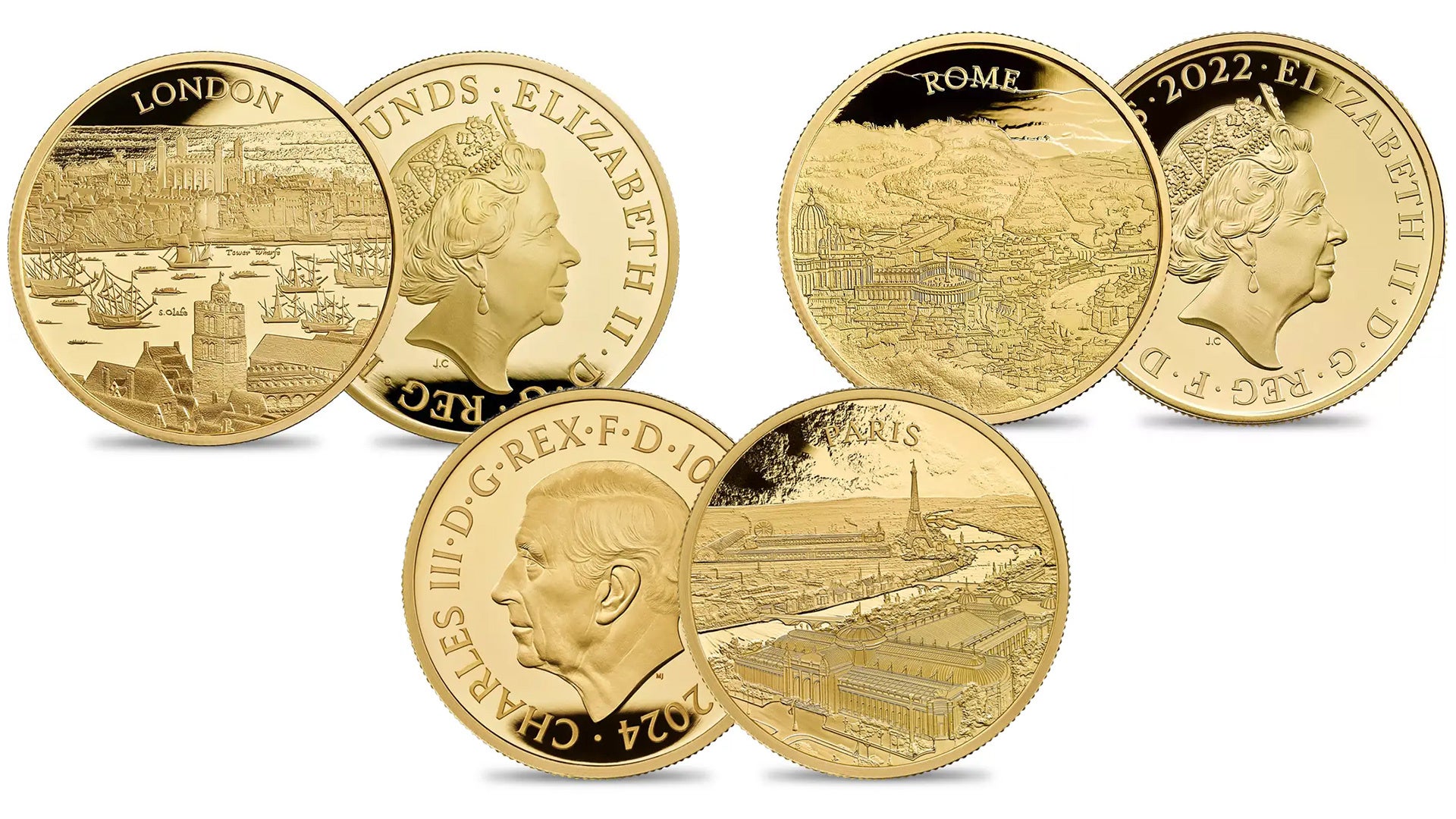 英国王立造幣局の大人気コイン・シリーズ「都市景観」から新作が発売