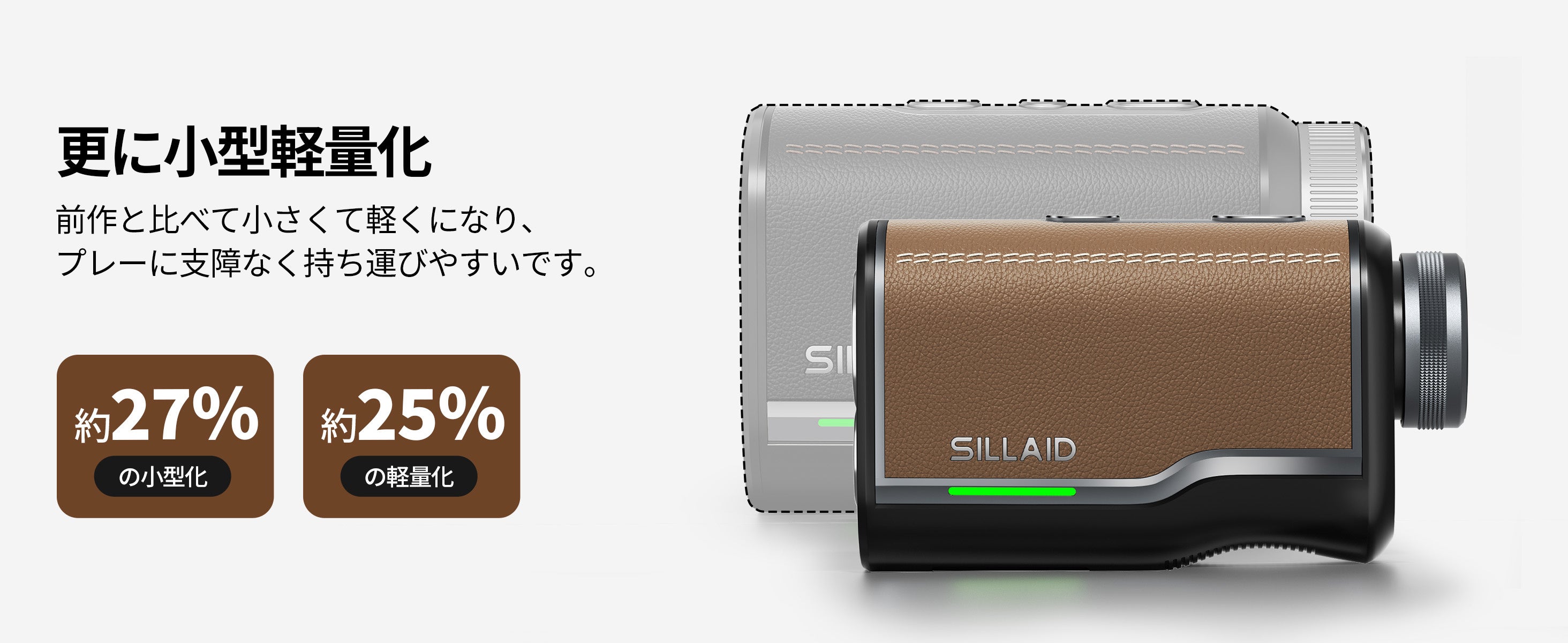 新商品】SILLAID ゴルフレーザー距離計「VM1/VM2」が発売！更に、今平