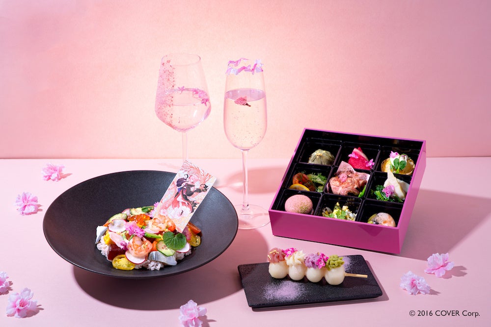 ホロライブプロダクション 「MoriZakura もり桜・一輪花」お酒と関連