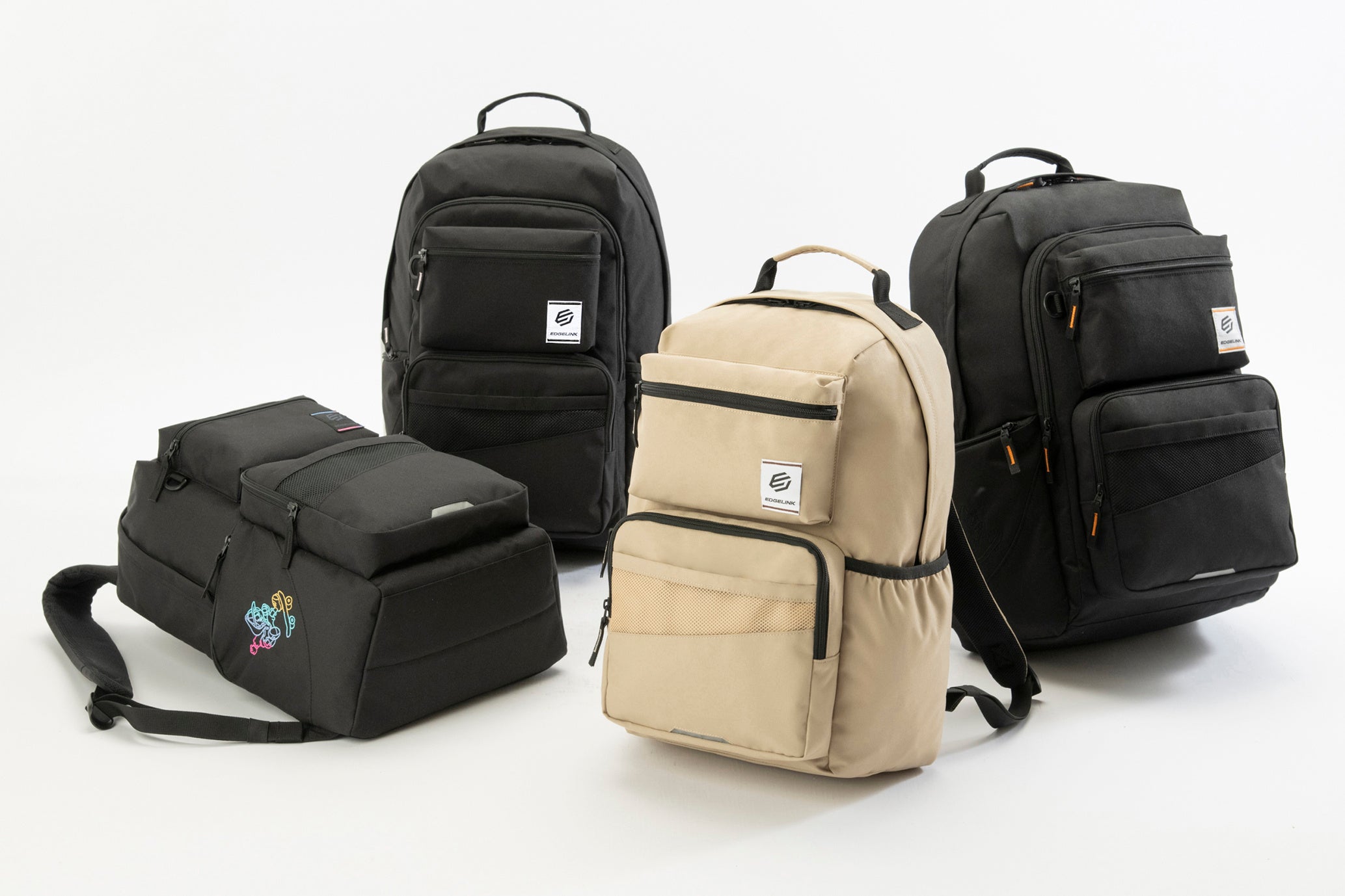 ストリートバッグブランド「EDGELINK」から、人気イラストレーターとの