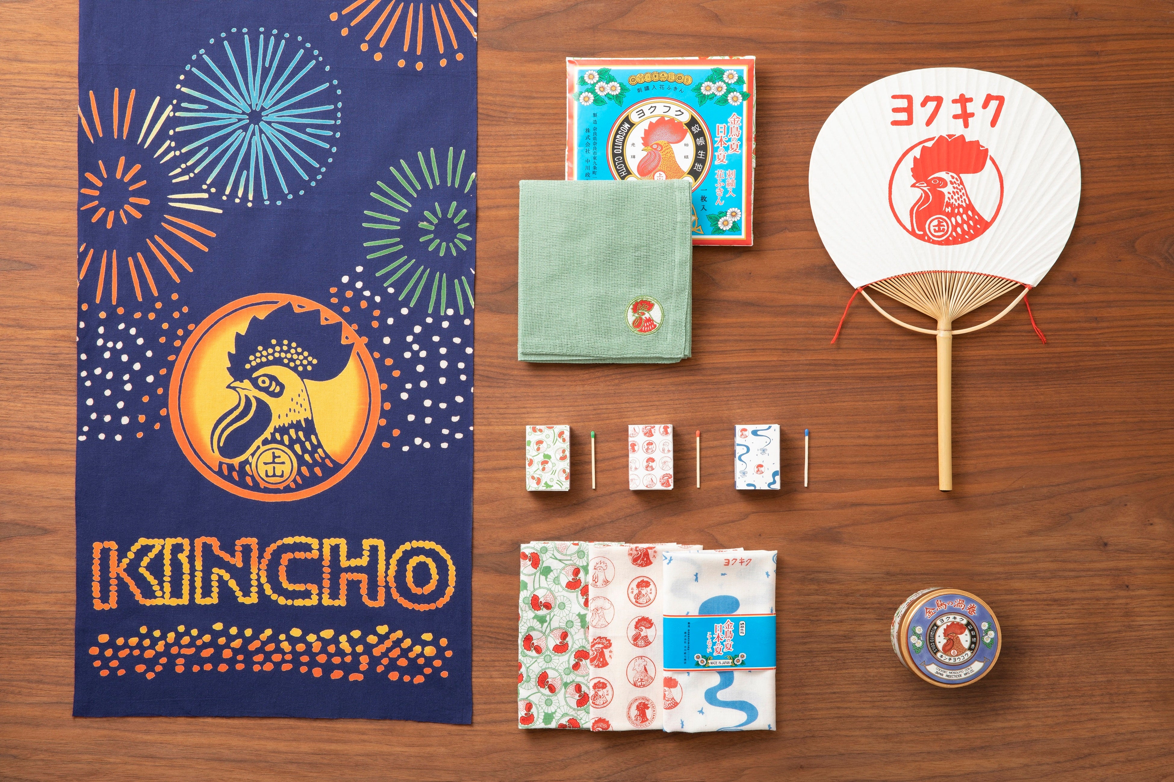 金鳥×中川政七商店コラボ第6弾！歴代の“金鳥デザイン”を堪能する「夏の