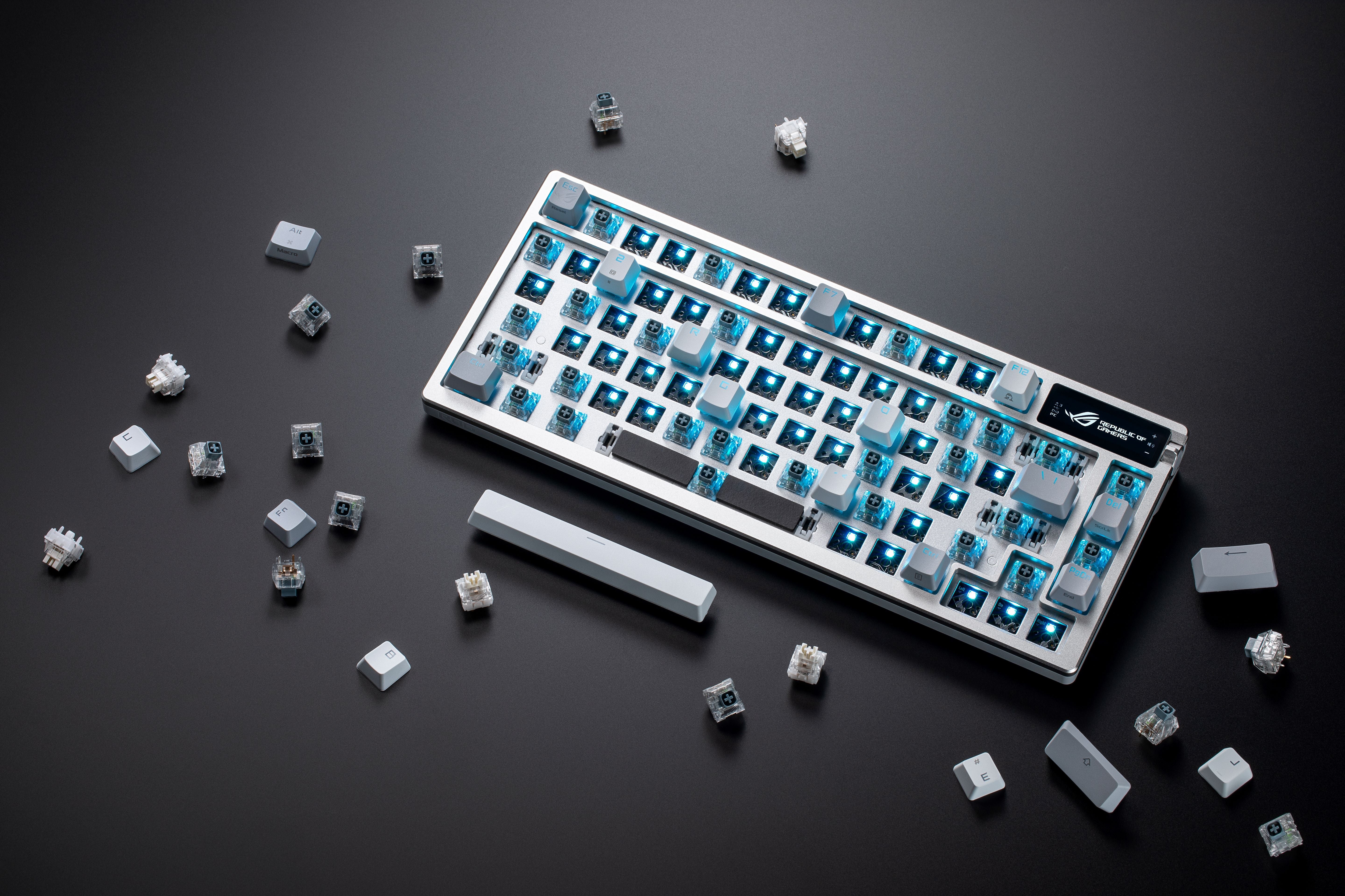 ASUSのゲーミングブランドのRepublic of Gamersより、 ROG NX Snow軸を