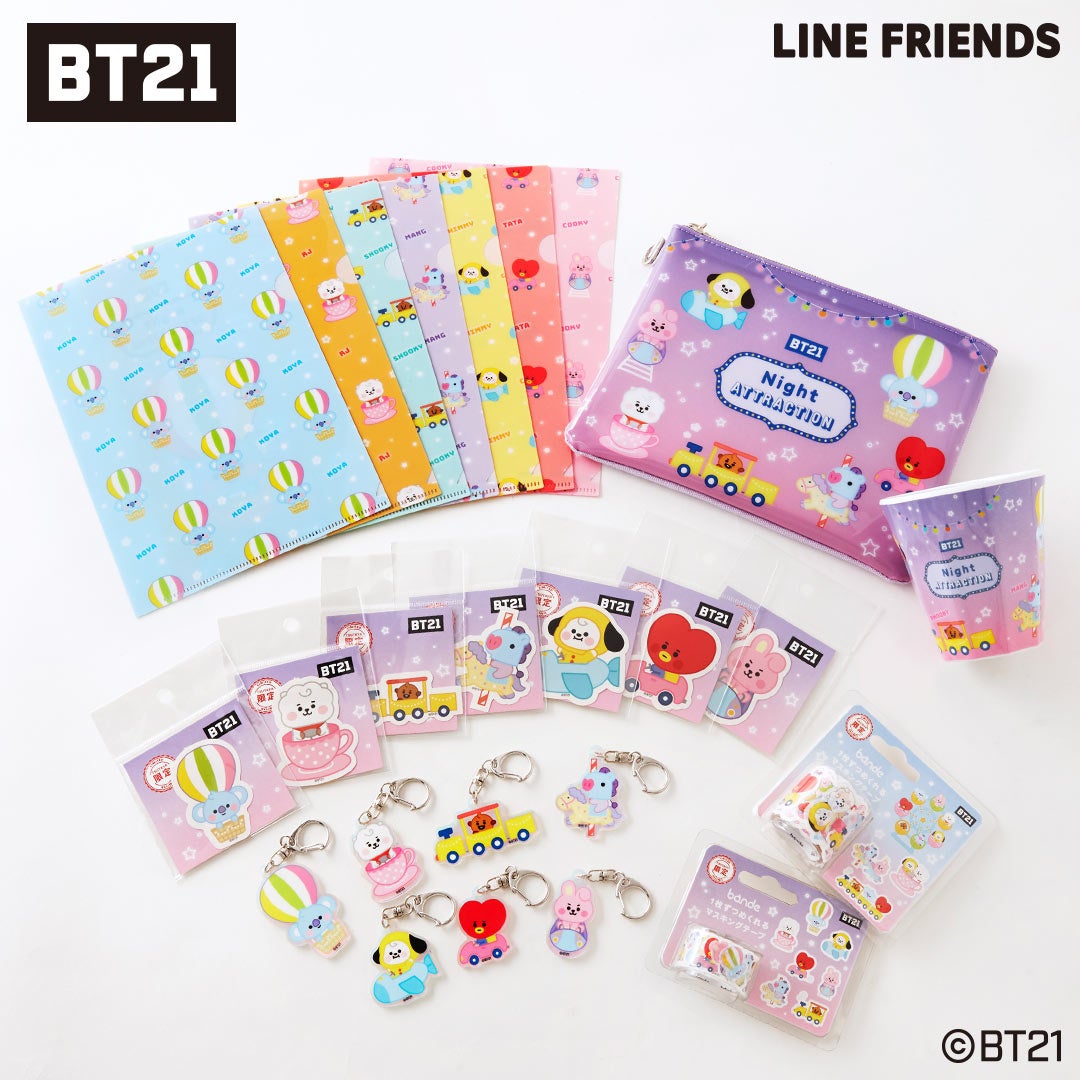 LINE FRIENDSのグローバル人気キャラクターブランド「BT21」TSUTAYA