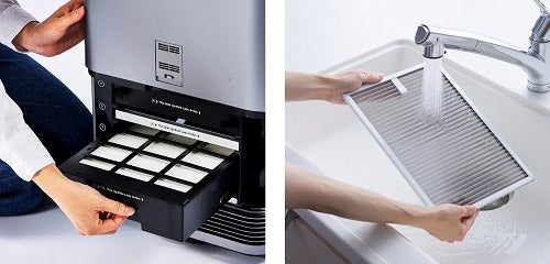 ウイルスレベルの微粒子まで99%以上除去が可能！※1※2 全米で今、一番