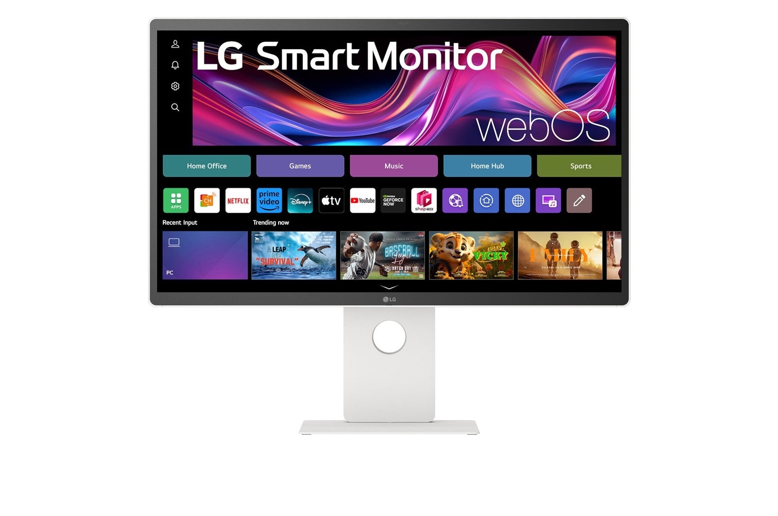 移動式4Kスマートモニター「LG Smart Monitor Swing」を本日2025年8月