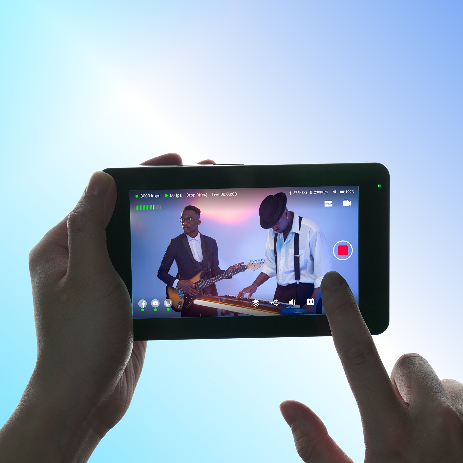 システムファイブ、小型のライブストリーミングエンコーダー「YoloBox