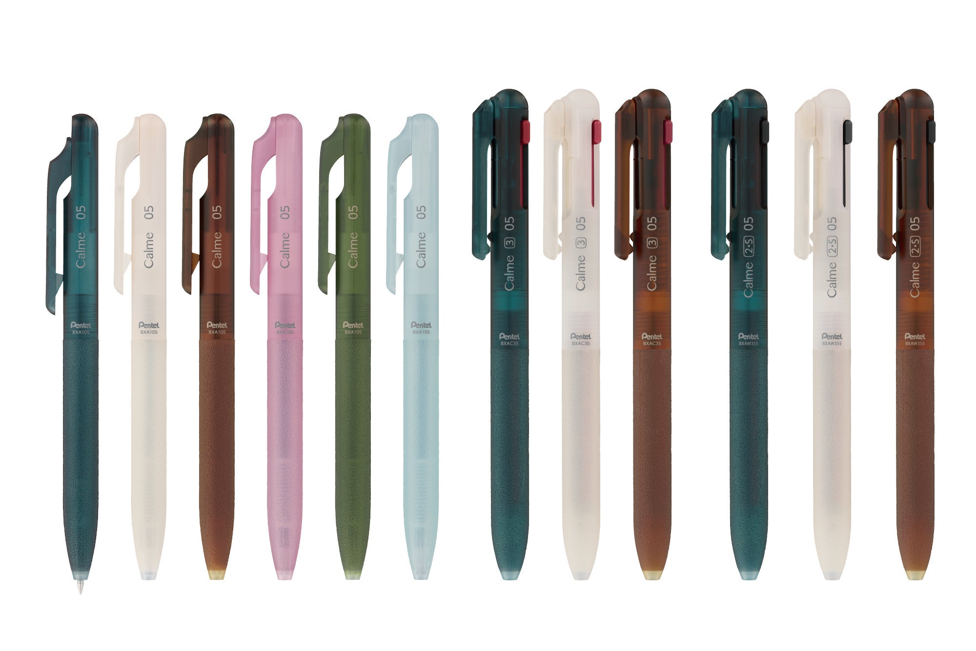 静音油性ボールペンシリーズ「Calme（カルム）」に、秋冬の情景に