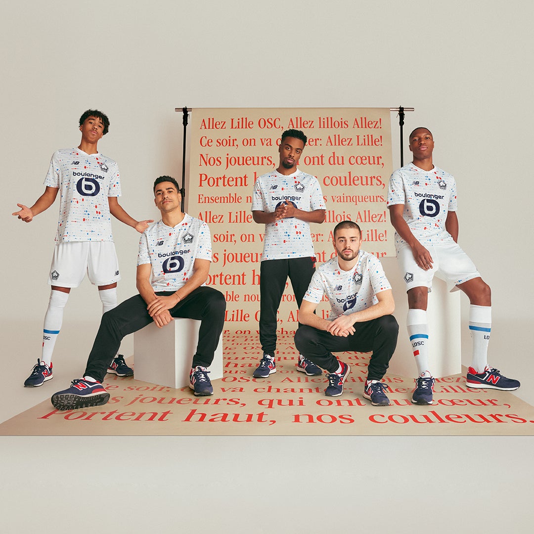 ニューバランス LOSCリール2023/24年シーズン アウェイユニフォームと