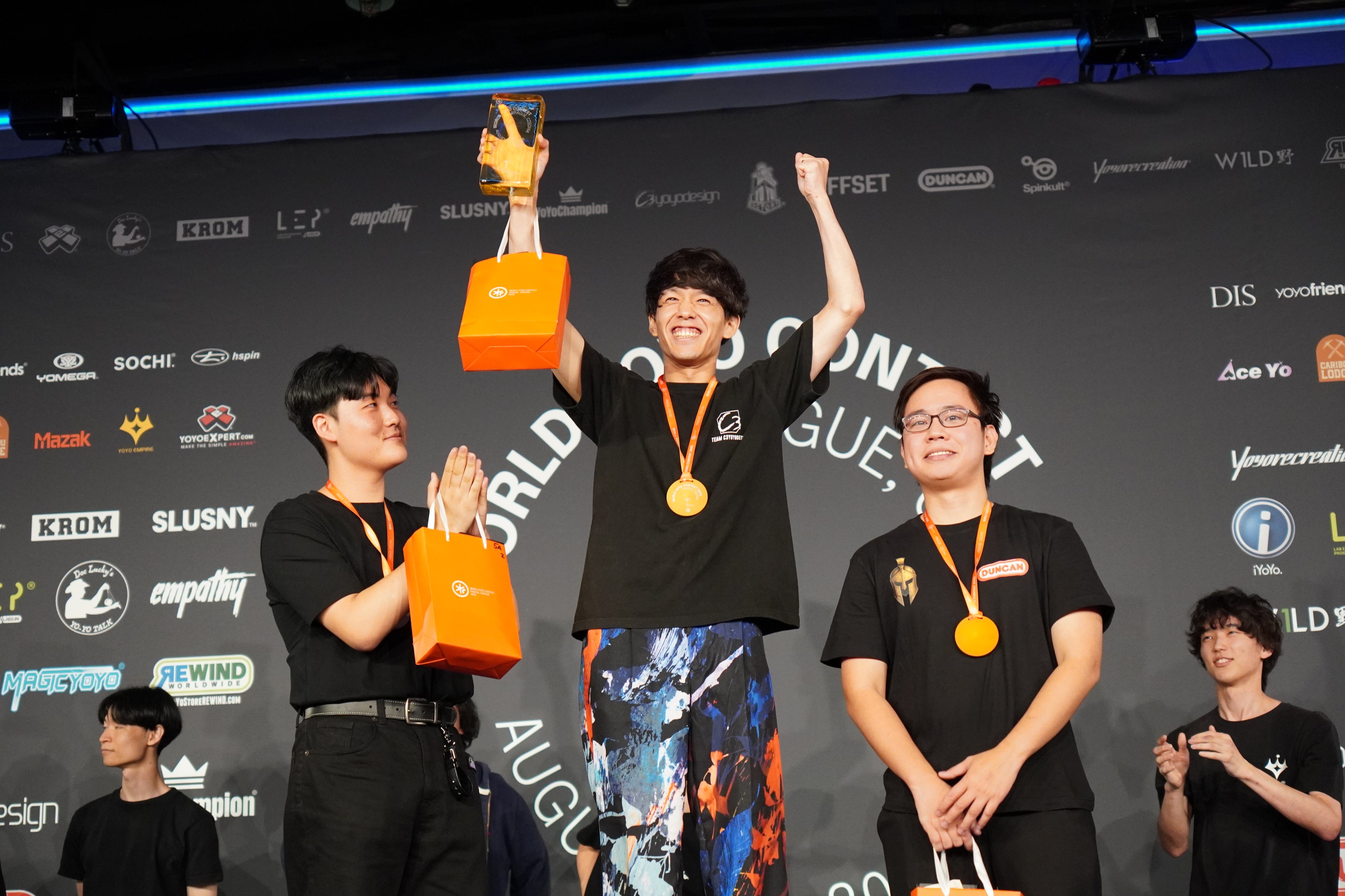 ヨーヨー世界大会2025 チェコで開催 日本勢が6部門中5部門を制覇