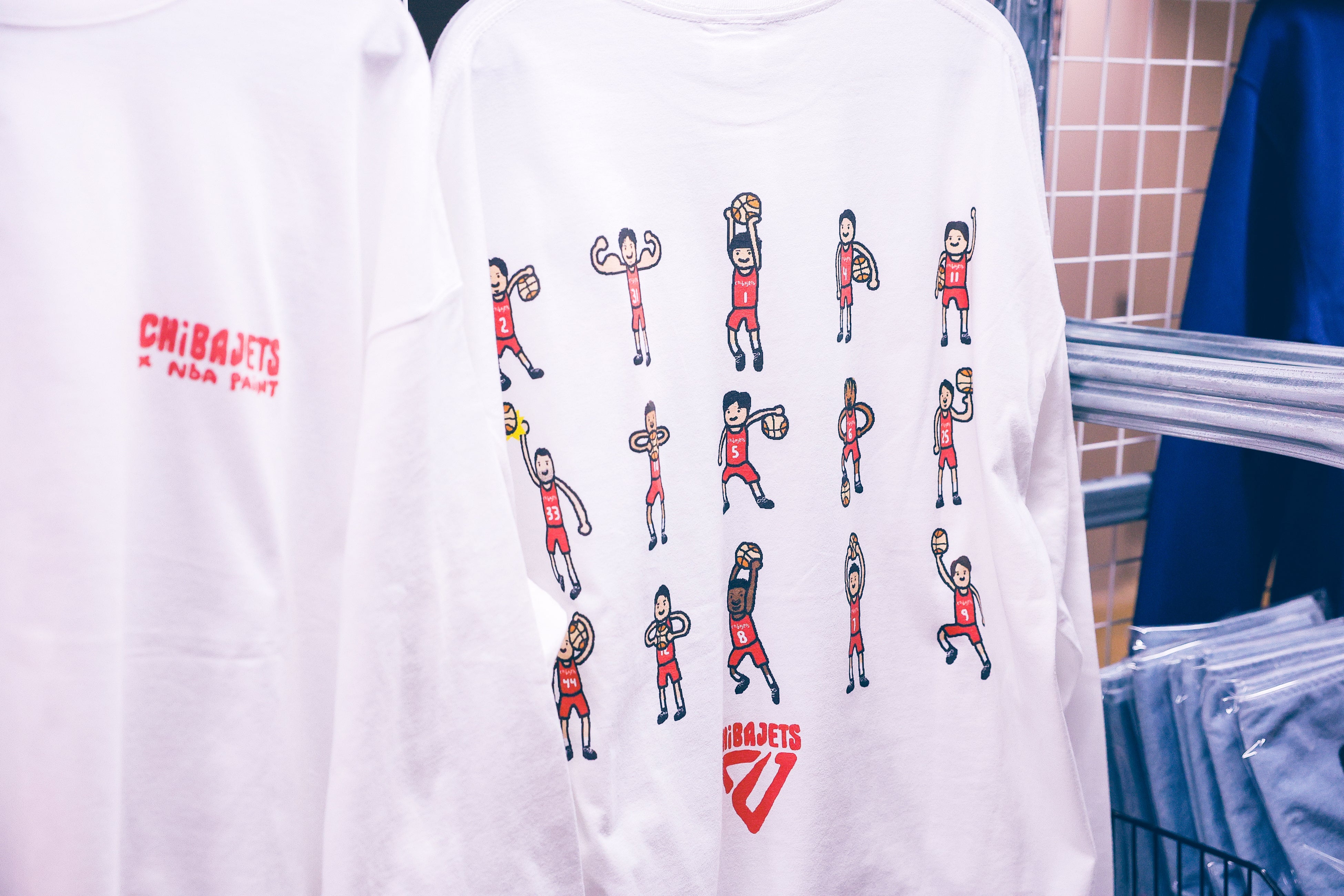 千葉ジェッツ】Bリーグ初「NBA PAINT × 千葉ジェッツ」コラボ、グッズ