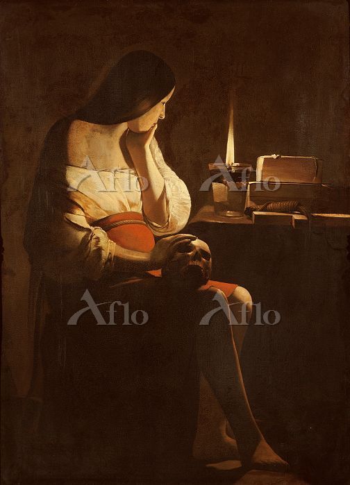 ジョルジュ・ド・ラ・トゥール 「悔悛するマグダラのマリア」 [77349