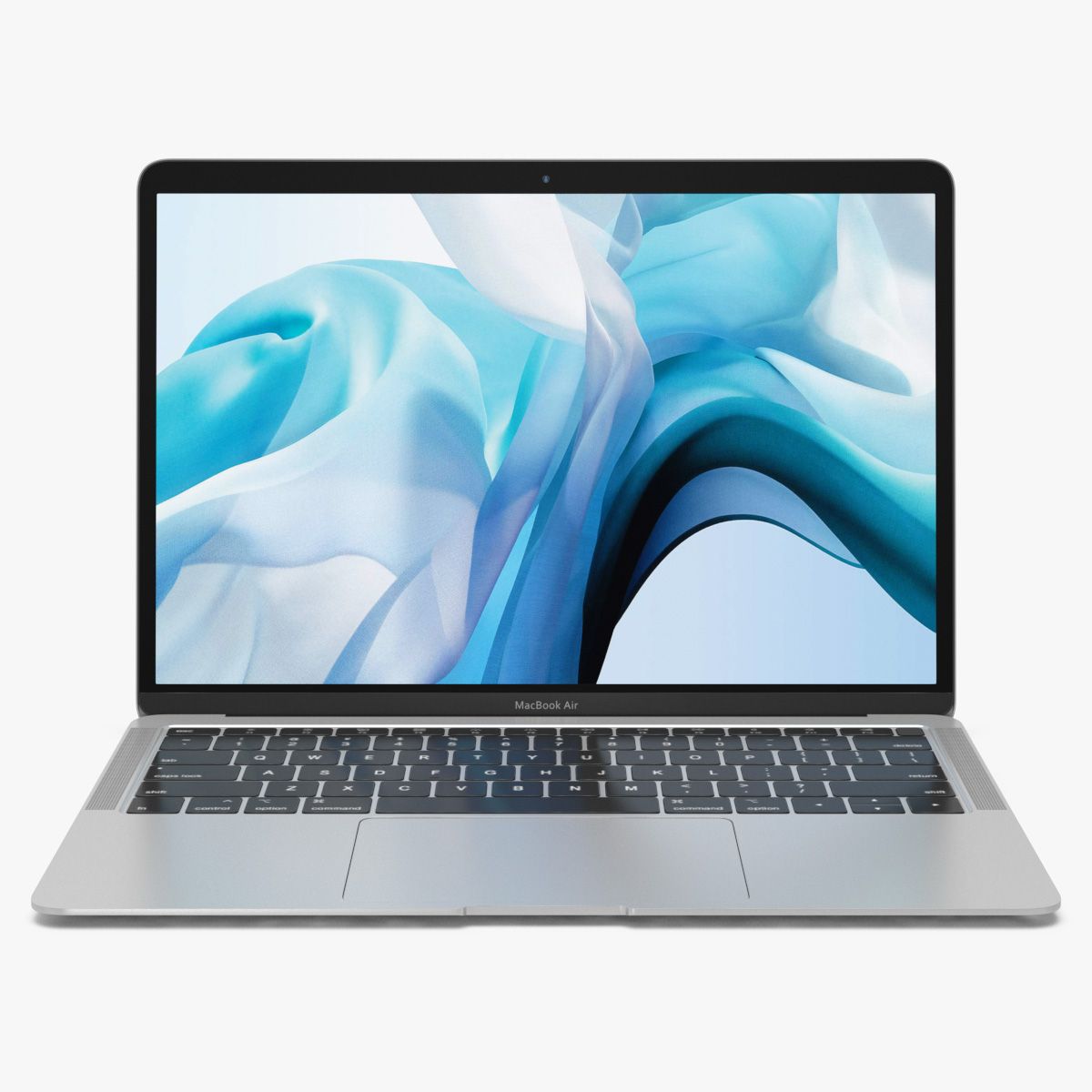 Apple MacBook Air Silver 13-inch 2018 3D Model $79 - .3ds .blend