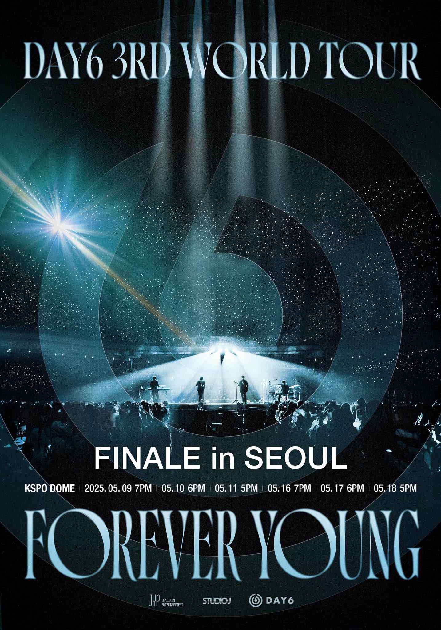 250331 DAY6 3rd World Tour 'FOREVER YOUNG' Finale in Seoul (Poster