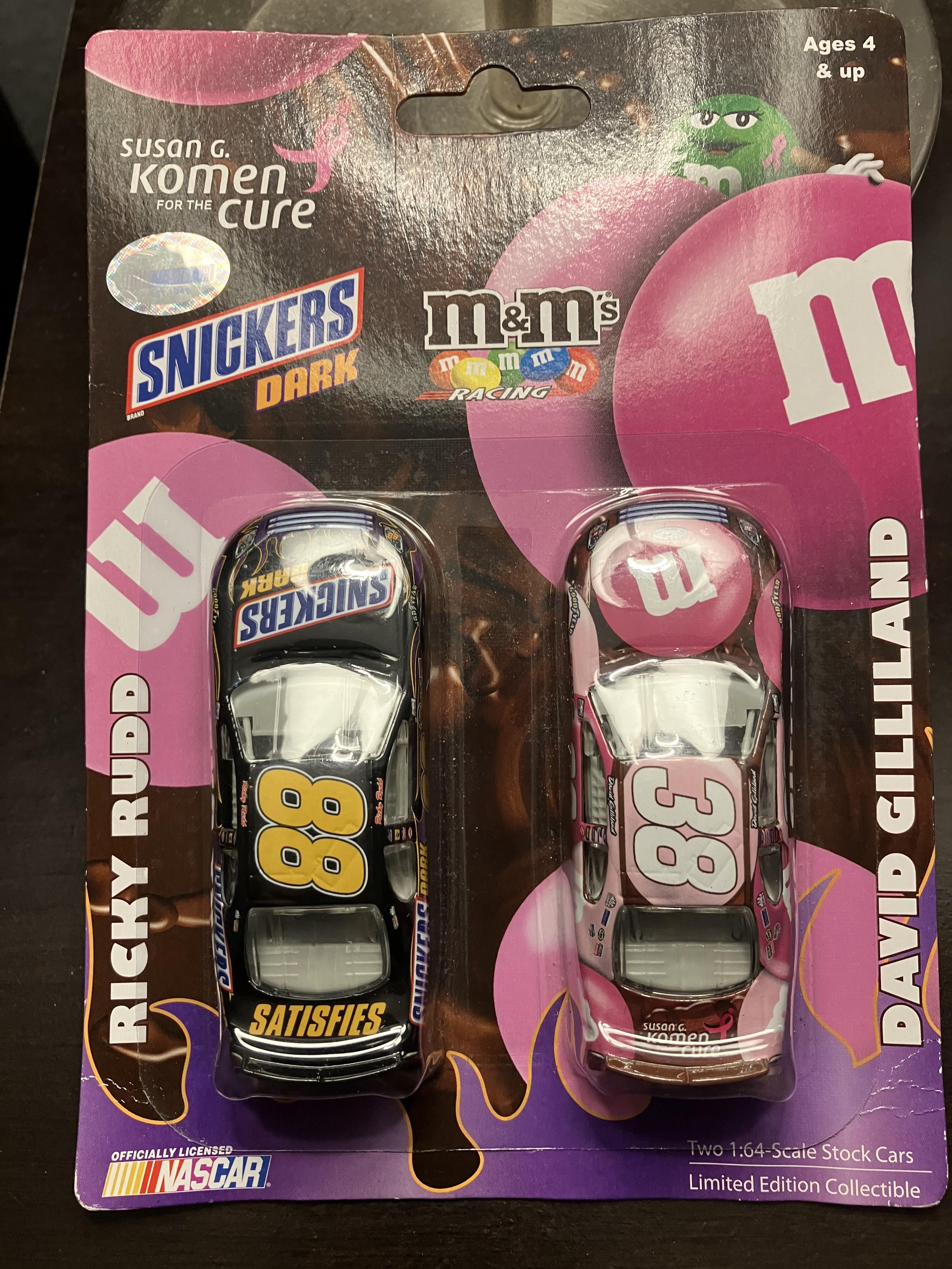 Double Chocolate: Ricky Rudd Snickers Dark and David Gilliland