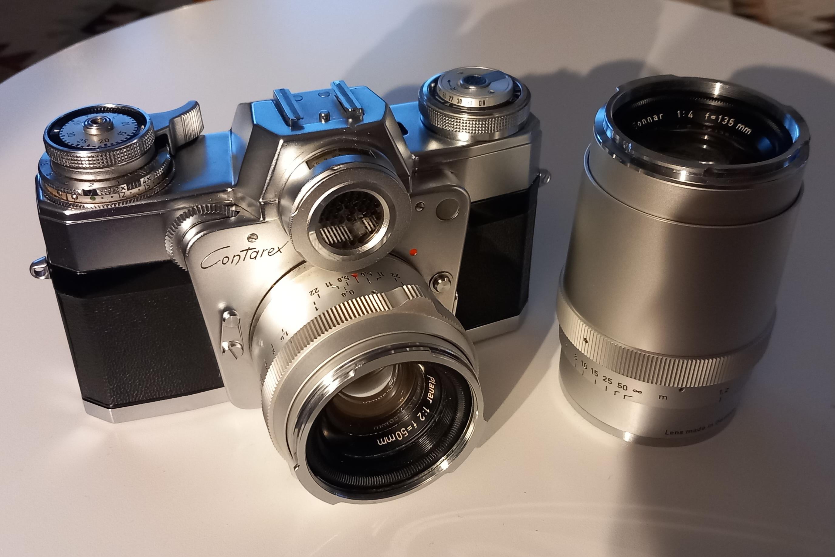 I bought the Zeiss Ikon Contarex I. I knew it was good, but the