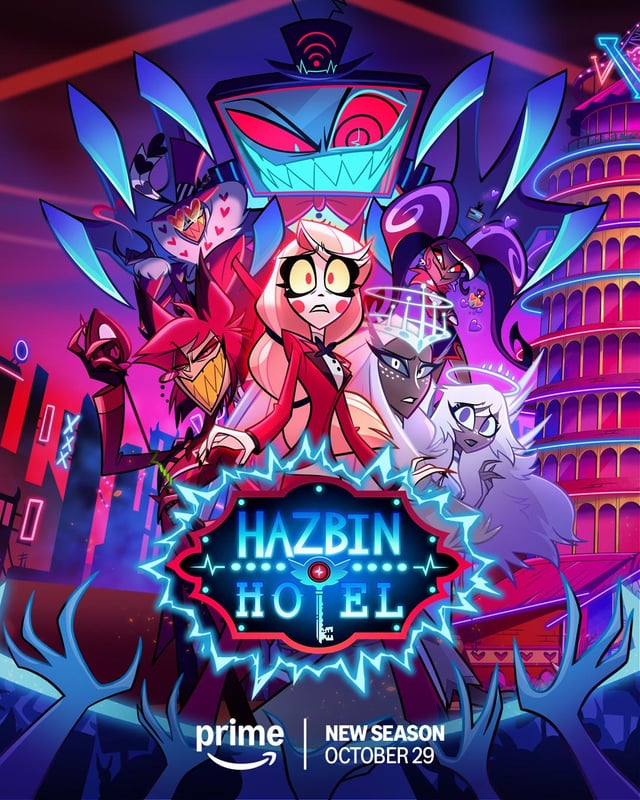 Hazbin Hotel」シーズン2 公式ポスター : r/HazbinHotel